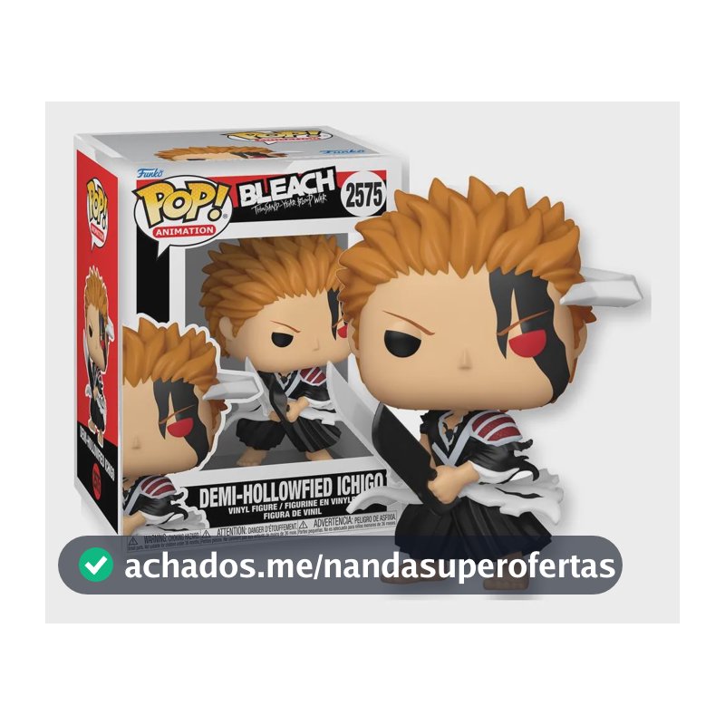Boneco Funko Pop! Bleach Gsma - Ichigo Hollow Fusion