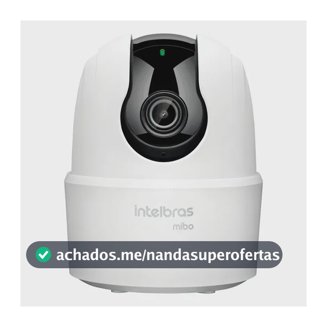 Câmera Inteligente Intelbras Ime 360 3mp Visão 360 Wi-fi Cor Branco