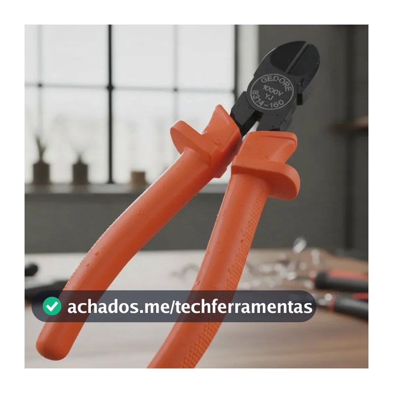 Alicate Corte Diagonal 6.1/4 Isolado 8314-160 Iox Gedore