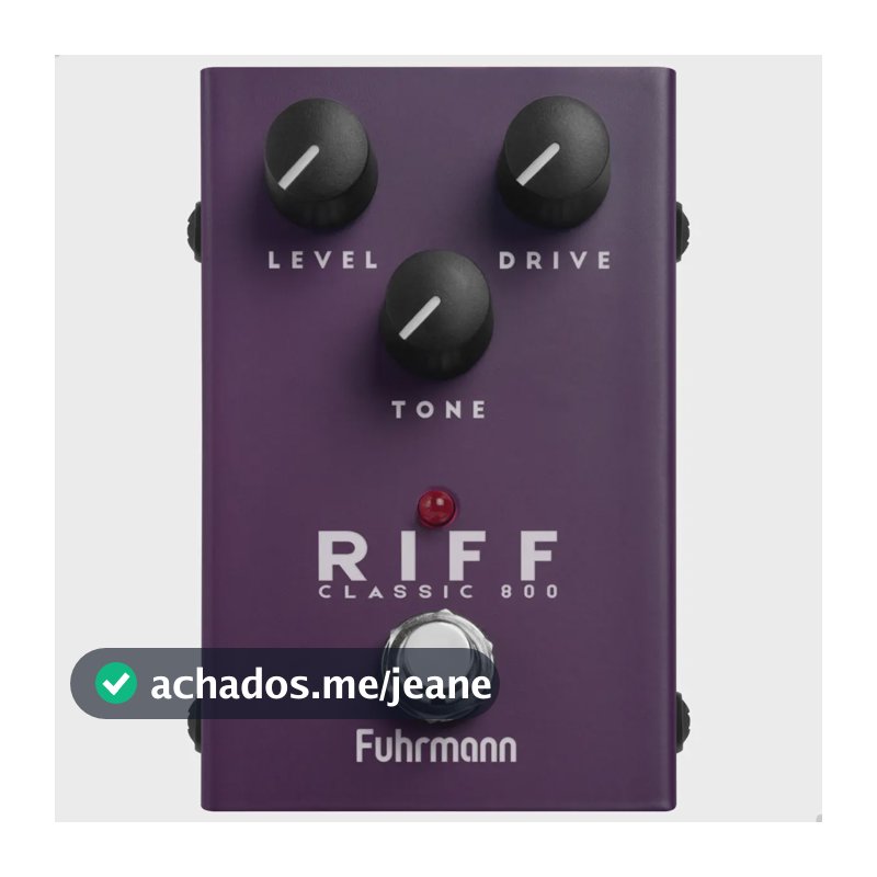 Pedal para Guitarra Fuhrmann One Cl20 Cor Lilás