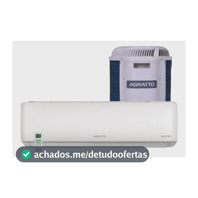 Ar Condicionado 12.000bt Split Hi Wall Inverter Agratto 220v Branco 220v