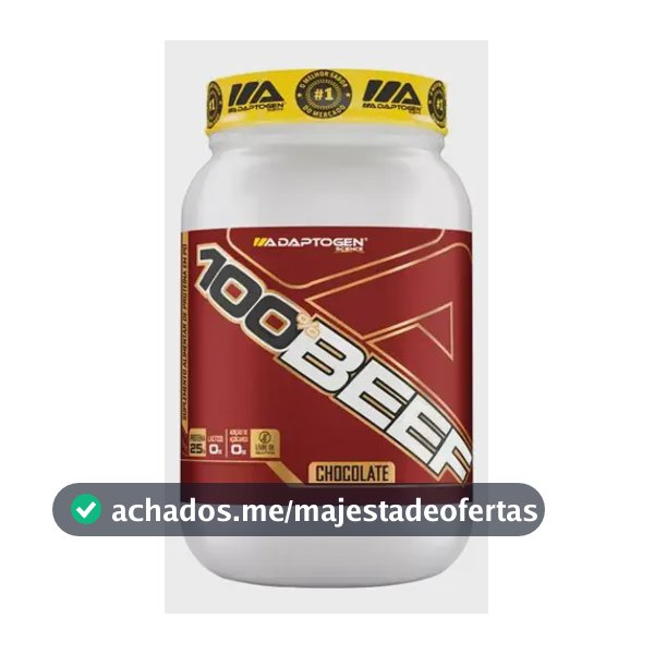Beef Protein Adaptogen 900g Baunilha Zero Lactose
