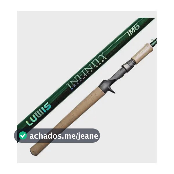 Vara Carretilha Lumis Infinity Green 1,98 M 60 Lb Inteiriça
