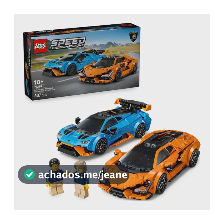Lego Speed Champions Lamborghini Revuelto Huracán Sto 77238