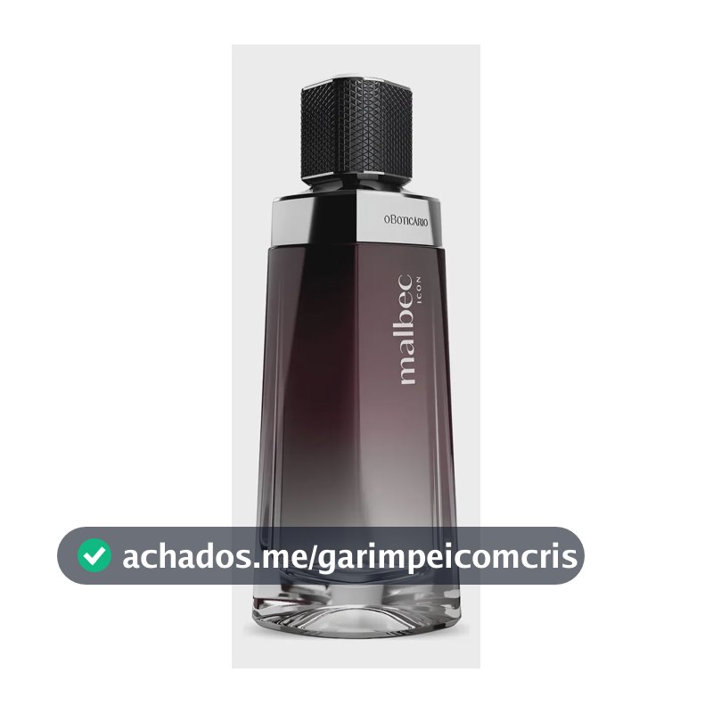 Malbec Icon O Boticário Desodorante Colônia Perfume Masculino 100ml