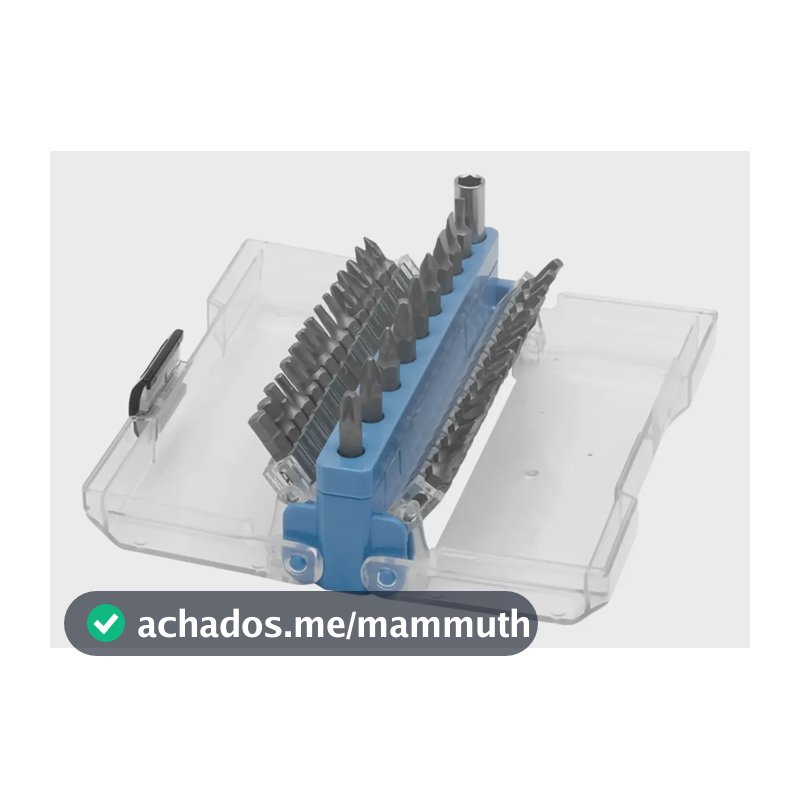 Kit Ponteiras Para Parafusadeira Com 40 Peças Gamma G19523ac