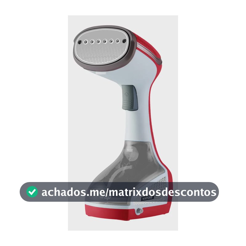 Vaporizador Portátil de Roupas e Tecidos WAP WAPORE FAST 1250 com Vapor Quente