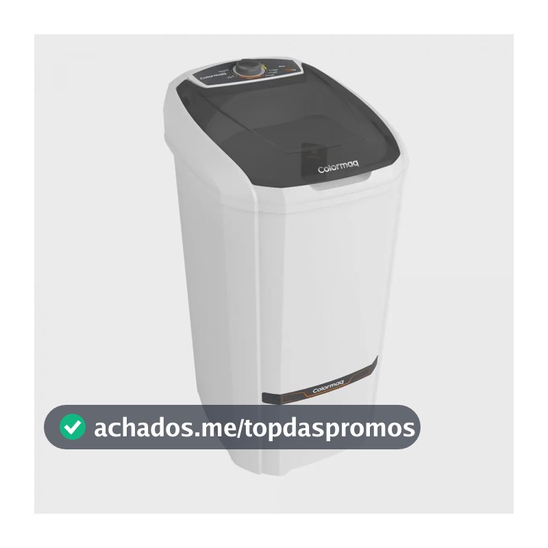 Lavadora Semiautomática Lcs 10kg Branca Colormaq 110v Branco