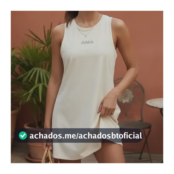 Vestido Ama Comfort Marfim