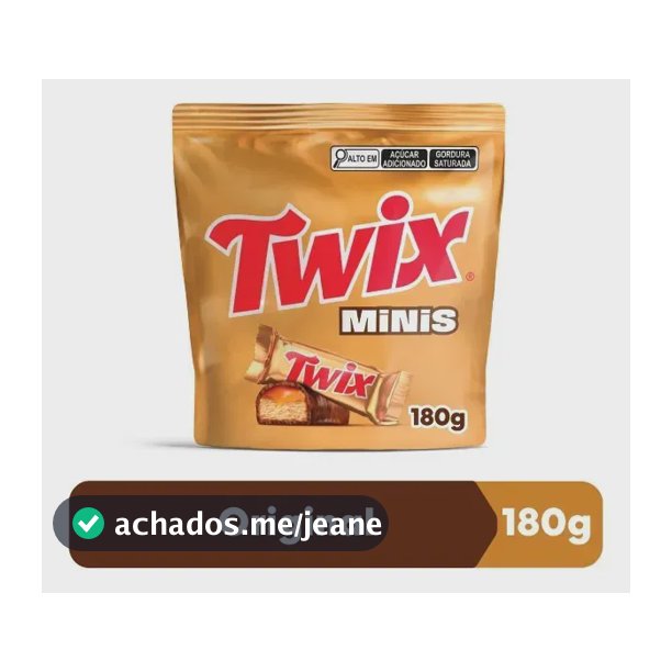 Chocolate Twix Minis 180g