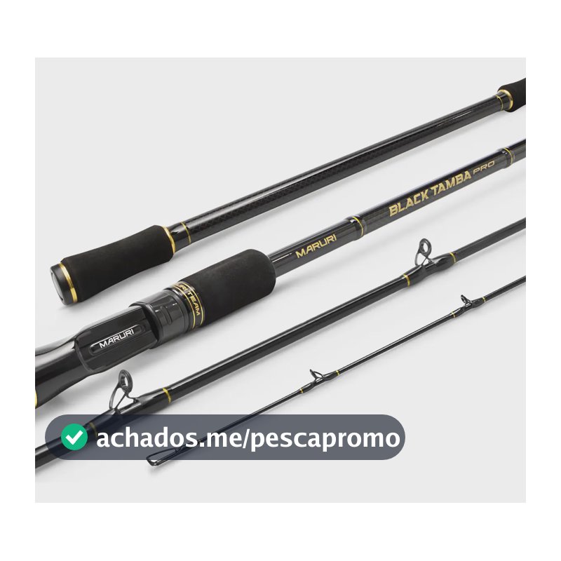 Vara Para Carretilha Black Tamba Pro C802h 30-60lb 2 Partes
