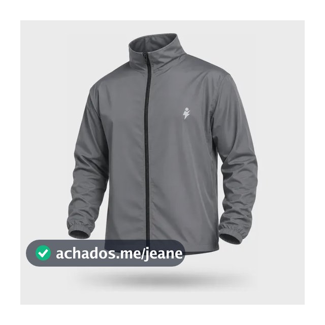 Casaco Corta Vento Frio Masculino Fitness Academia Com Ziper