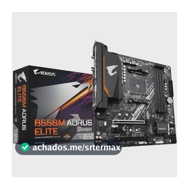 Gigabyte Aorus B550m Aorus Elite Rev. 1.3 Preto