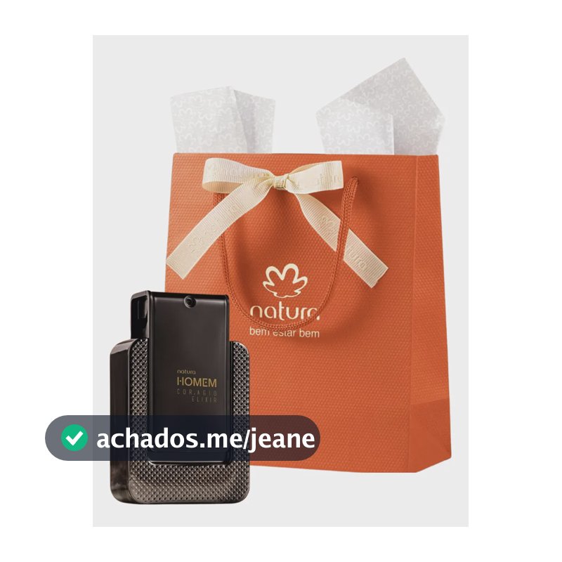 Presente Natura Homem  Cora.gio Elixir