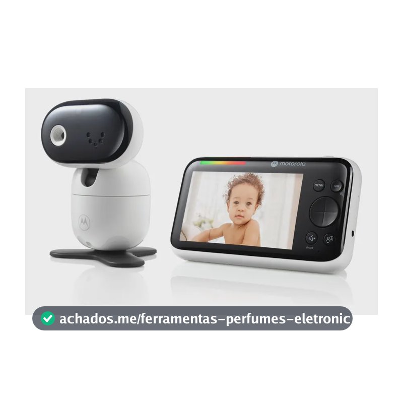 Babá Eletrônica Motorola Hd Monitor 5 C/ Zoom Wi-fi Pip1510