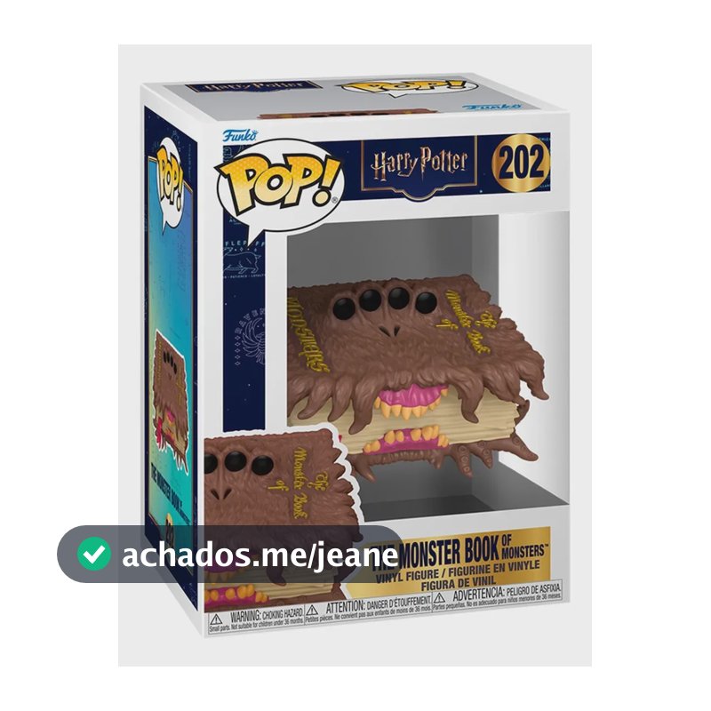 Funko Pop The Monster Book Of Monsters - Harry Potter