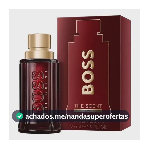 Perfume Boss The Scent Elixir Masculino 100ml Hugo Boss
