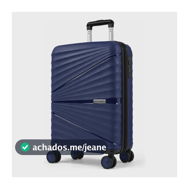 Mala Viagem Bordo 10kg Compacta Premium Giratória Cadeado