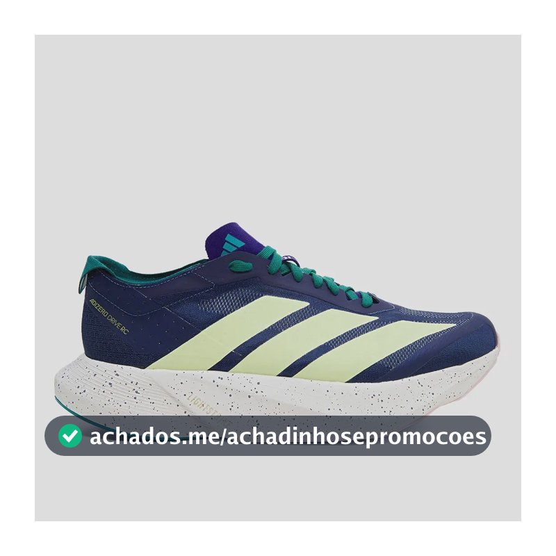 Tênis Masculino Adizero Drive Rc adidas Azul Liso 41 Br