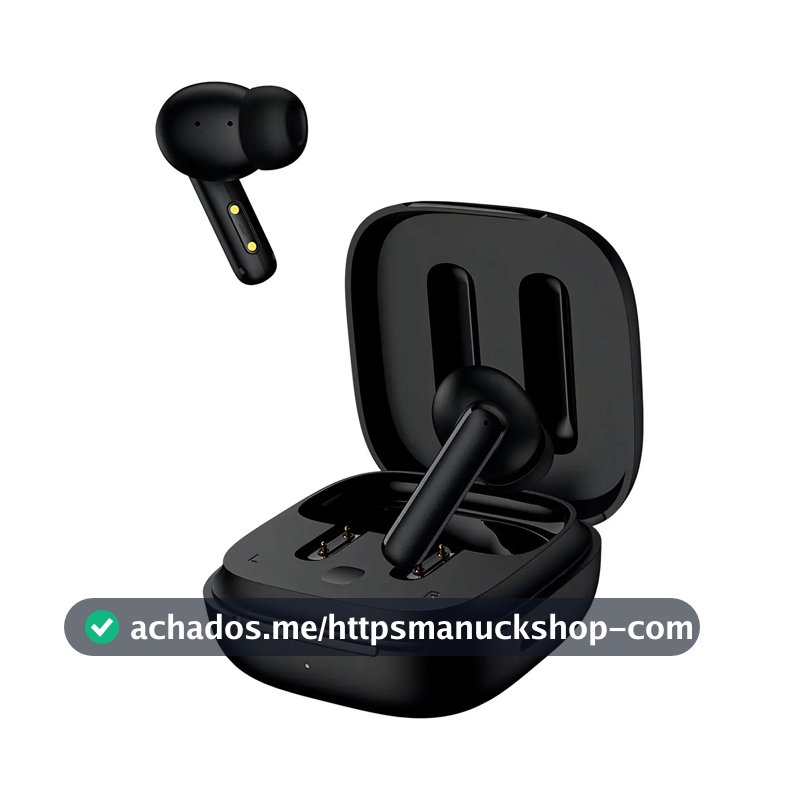 Fone Qcy T13 Anc Cancelamento De Ruído Ativo Bluetooth 5.3 Cor Preto