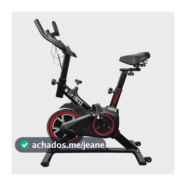 Bicicleta Ergométrica Spinning Profissional Silenciosa Liftness Bike Exercícios