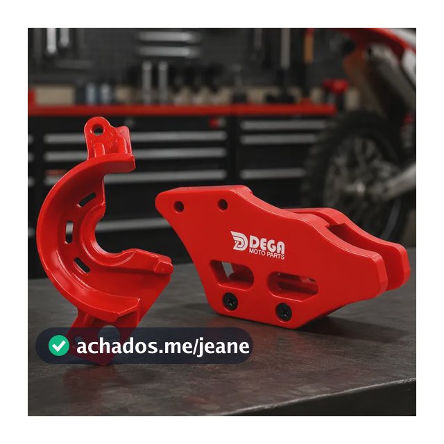 Kit Guia De Corrente + Protetor Anti-block Crf230