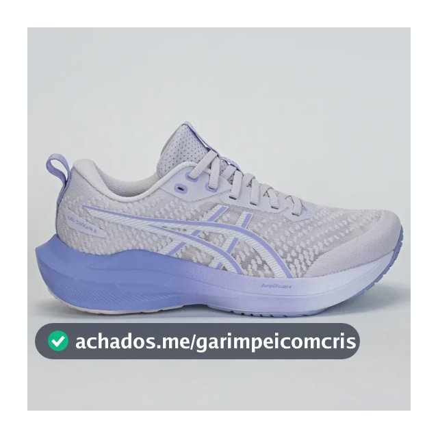 Tênis Asics Gel Shogun 8 Feminino Caminhada Lilás/branco 37 Br