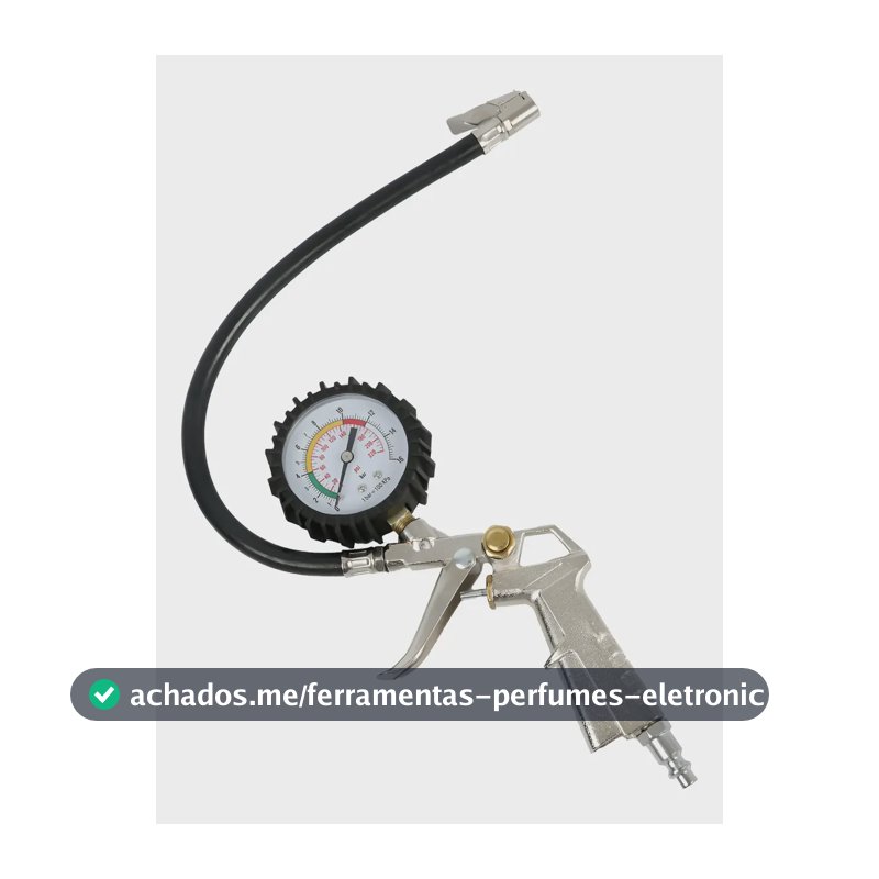 Calibrador De Pneus Wassay Manômetro Profissional