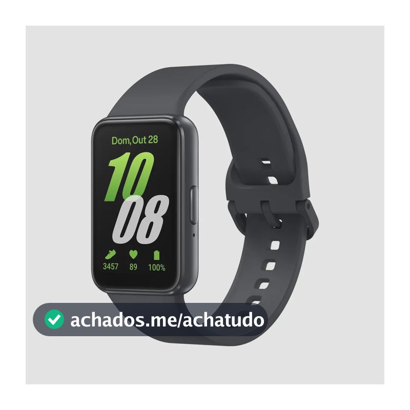 Samsung Galaxy Fit3 Pulseira Esportiva grafite