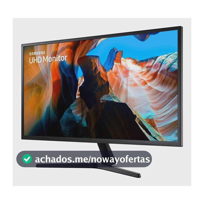 Monitor Led Samsung Lu32j590uq 32 Ultrahd 4k Freesync 60hz Preto