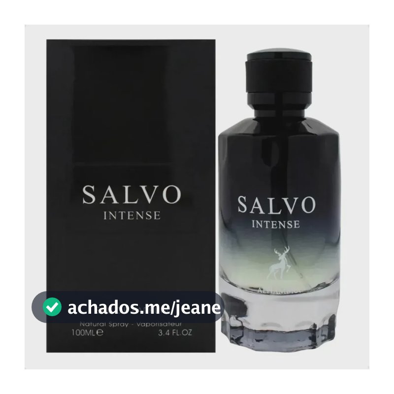 Perfume Árabe Maison Alhambra Salvo Intense Masculino