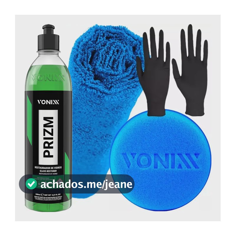 Vonixx Prizm Removedor de Chuva Acida Mancha Vidros Restaurador de Vidros