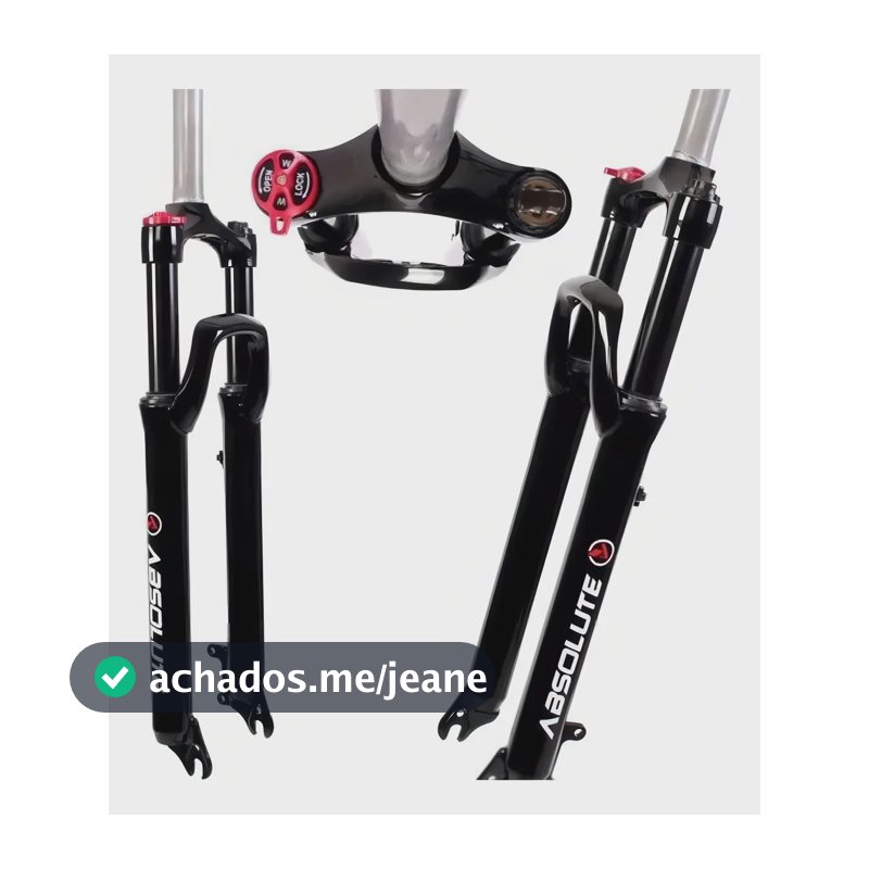 Garfo Suspensão Absolute Aro 29 100mm Trava Pré-load Alumínio