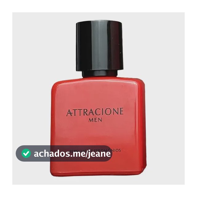 Attracione Men perfume Masculino Com Feromônios Ativados 25 mL