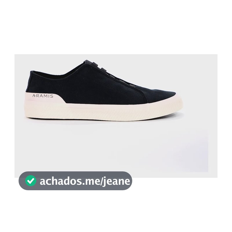 Tênis Aramis Daily Elastic Rain Antibacteria Anatomica Preto Preto 39 Br