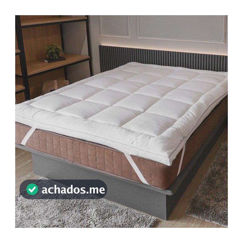 Pillow Top Nobless 1000g/m² Queen - Appel - Branco