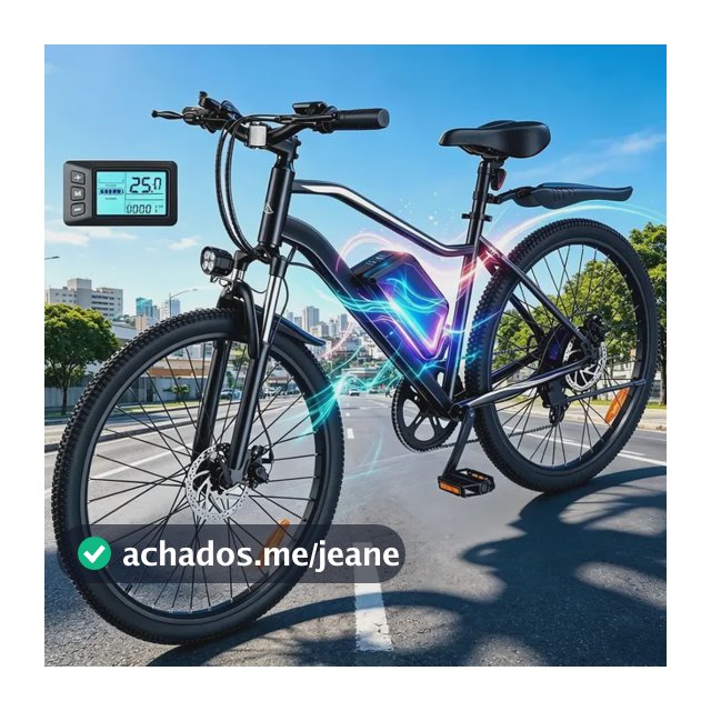 Bicicleta Elétrica Xroymexroy EB3 Para Adultos com APP Voltix，Motor de 750W Torque 60Nm , Bateria 36V 10.4Ah até 40km, Subida 15%，Suspensão Dianteira, Câmbio Shimano 7 Velocidades