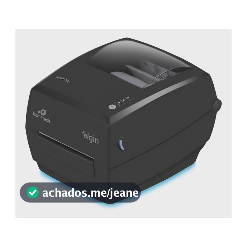 Impressora Elgin L42 Pro Full Usb Serial E Ethernet (ipl02) Preto 127/220v
