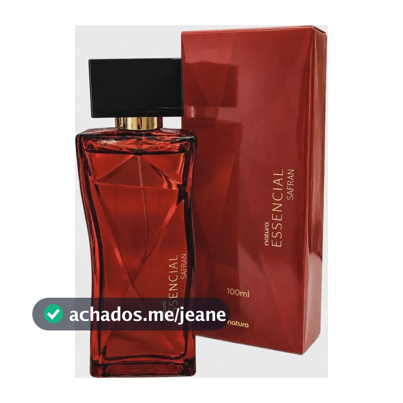 Perfume Essencial Safran Feminino 100ml (consultora Natura)