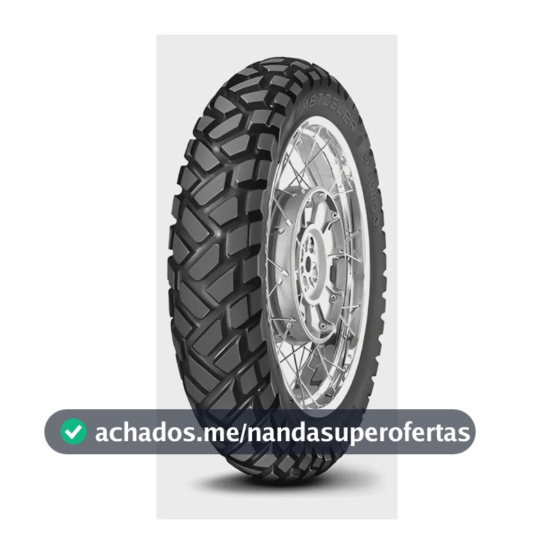 Pneu Moto Tenere Lander 250 XRE 300 Traseiro 120/80-18 Enduro 3 Metzeler