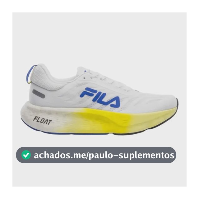 Tênis Fila Float Maxxi 2 - Branco/limao/azul Royal