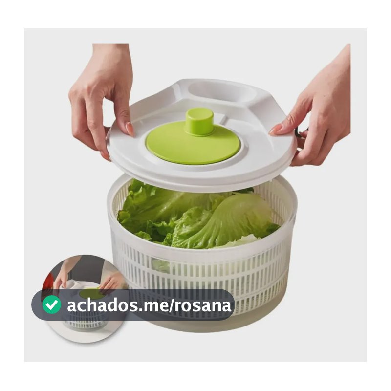 Seca Salada Centrífuga De Salada 3l Manual Secagem Rápida Sortidos