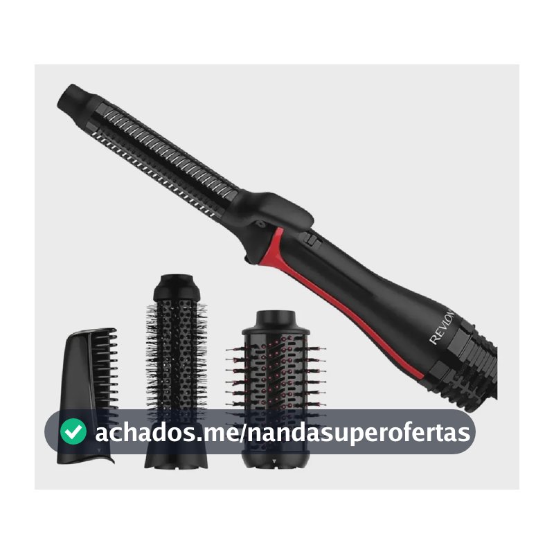 Escova Secadora Revlon One Step Multi Styler 4 Em 1