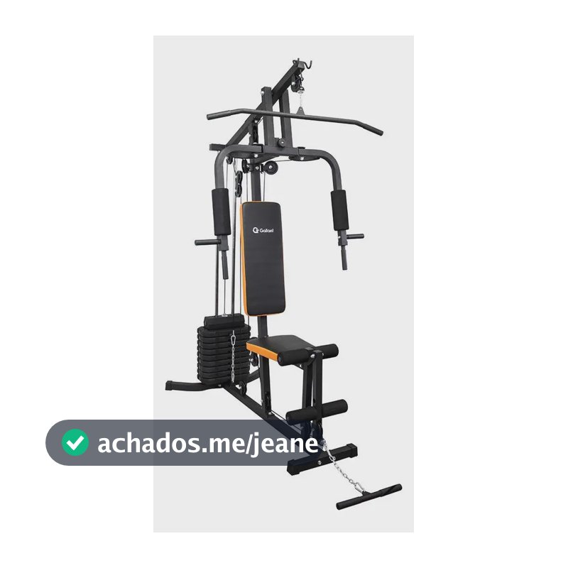 Estação De Musculação 45kg Gallant