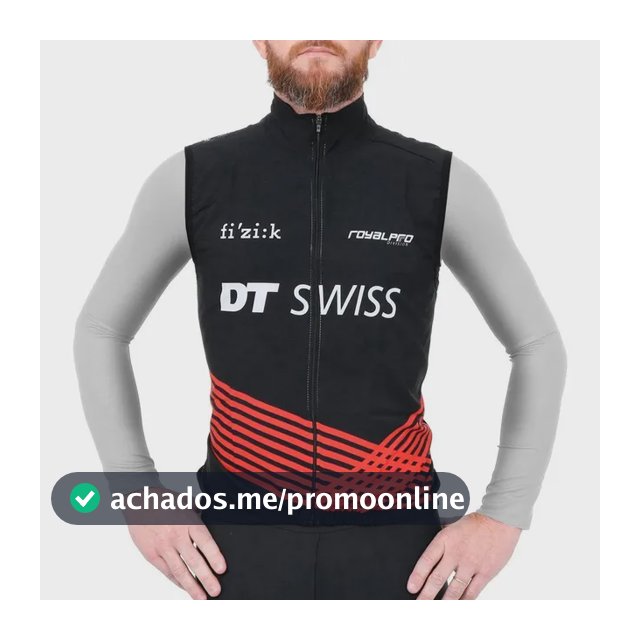 Colete De Ciclismo Corta Vento Marcio May Dt Swiss Fizik