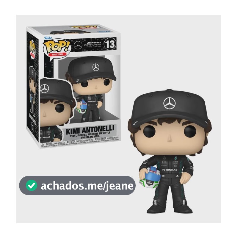 Boneco Funko Pop! Racing Mercedes - Kimi Antonelli