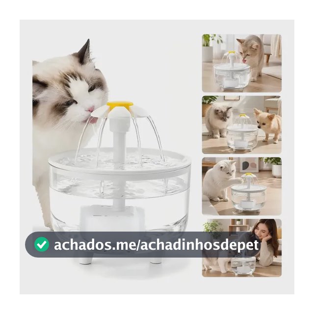 Bebedouro Fonte Automática MIW Para Gatos Cães Pet 1,5 Litros Com Filtro Purificador Silenciosa USB Dispensador Chafariz De Água Higiênico