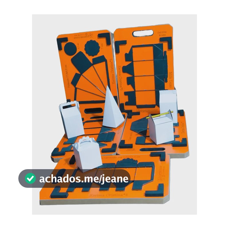 Facas De Corte E Vinco Kit Festa 5 Facas Master ( Folha A4)