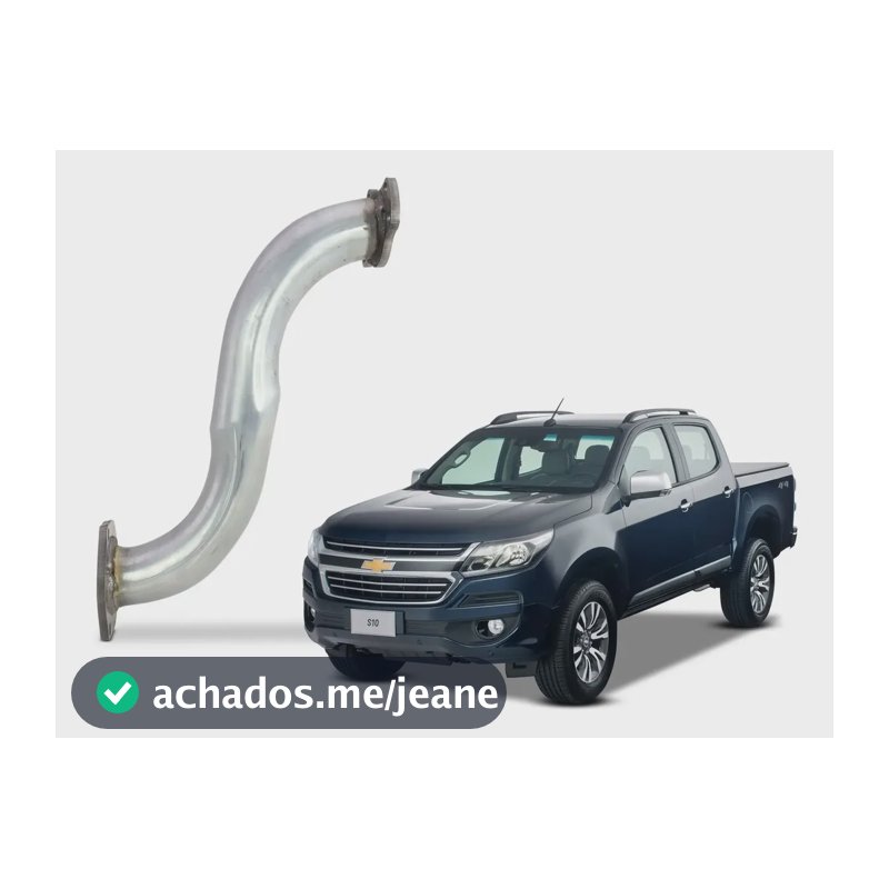 Downpipe S10 2012 A 2015 Elimina Catalisador Potencia Escap Natural