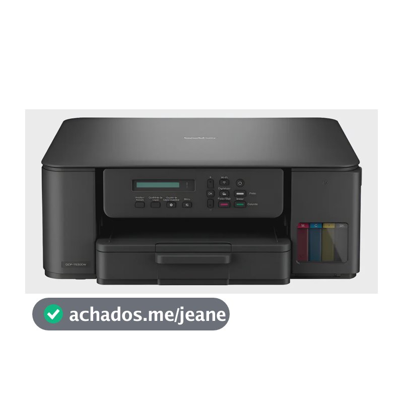 Impressora Multifuncional Brother Dcpt530dw Tank Wifi Bivolt Preta 110/127v